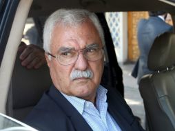 El líder de la coalición, Ahmed Moaz al Jatib, fue sus tituído temporalmente por George Sabra (foto). ARCHIVO /