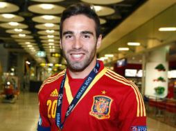 Carlo Ancelotti tiene en Dani a otro joven promesa del futbol. ESPECIAL /