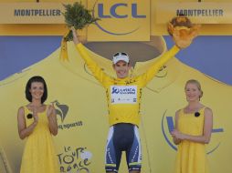 Daryl arrebata el liderato a su compañero Simon Gerrans. AP /