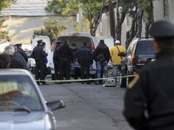 El cuerpo de Alejandro Naves ya fue trasladado al Semefo. ARCHIVO /