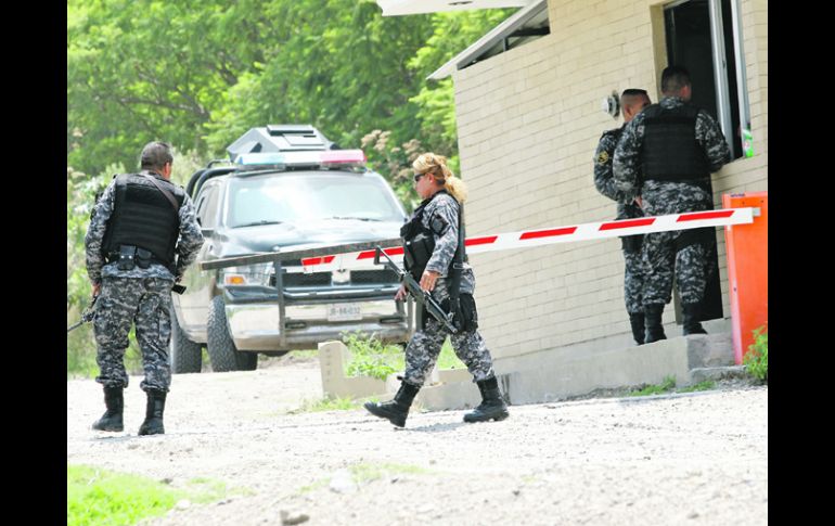 El operativo del lunes pasado en la primavera. El único sospechoso a disposición de las autoridades es Isaac, de 17 años. EL INFORMADOR /