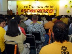 La agrupación está conformada por miembros del Comité Ejecutivo Estatal, consejeros nacionales y estatales. ARCHIVO /