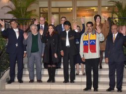 Líderes de Unasur de exigen a España, Francia, Italia y Portugal que pidan disculpas públicas por su trato a Evo Morales. EFE /