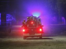 Elementos de la Policía Federal, de la Fiscalía Central, entre otras corporaciones, se movilizaron al lugar de los hechos. ARCHIVO /