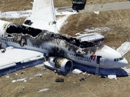 El avión, que procedía de Seúl,  transportaba a 291 pasajeros y 16 tripulantes. AP /