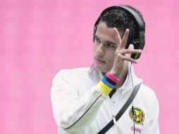 El ex jugador del América, Diego Reyes, dijo que se va contento, con la etiqueta de ''campeón'' del futbol mexicano. MEXSPORT /