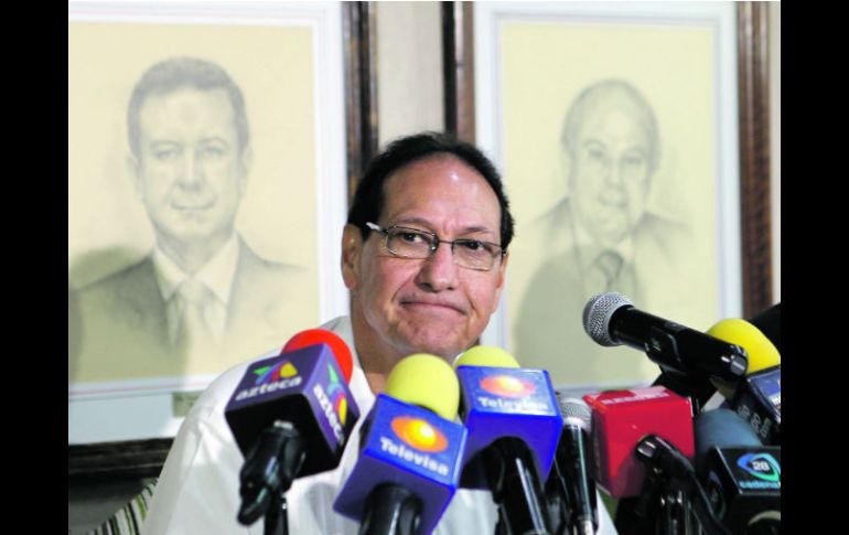 Eugenio Ruiz Orozco afirma que el club no puede serguir como está. EL INFORMADOR /