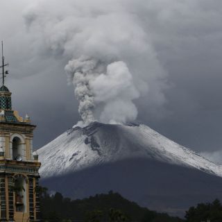 El ''Popo'', con un nuevo domo de lava