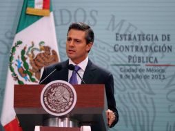 El Presidente Enrique Peña Nieto llama a partidos políticos y candidatos a acatar la decisión ciudadana expresada en las urnas. ESPECIAL /
