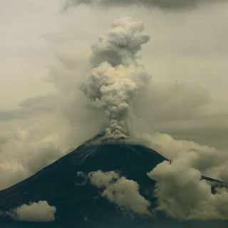 El ''Popo'' registra siete horas de tremor de alta frecuencia