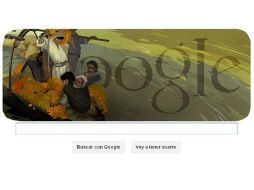 La obra ''La Ofrenda'' da origen a un un ''doodle'' muy mexicano. ESPECIAL /