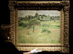La muestra de Pissarro, se centra en el paisaje tanto rural como urbano. ARCHIVO /