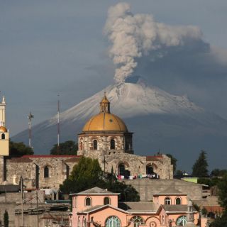 Registran caída de ceniza en Cuernavaca
