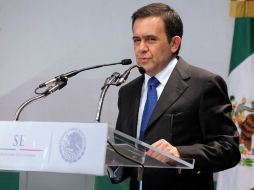 Ildefonso Guajardo afirma que sin inversión nacional por parte de la Iniciativa Privada, la economía no avanzará. ARCHIVO /