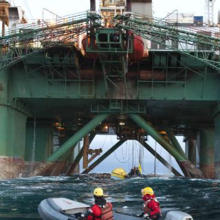 EU reporta derrame en pozo petrolero en el Golfo de México