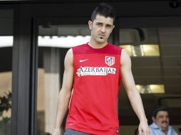 David Villa ya se reportó en las instalaciones de su nuevo equipo. EFE /