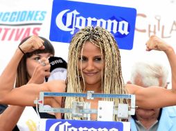 Mariana 'Barbie' Juárez espera la revancha el próximo sábado. MEXSPORT /