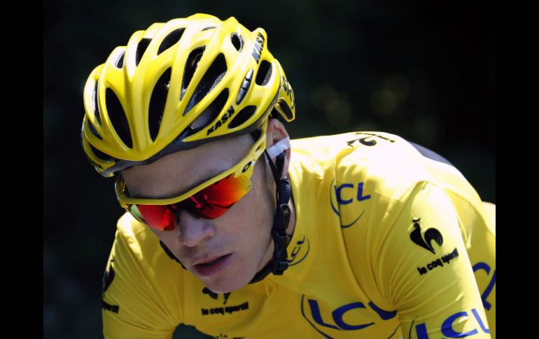 Christopher es una de las joyas del equipo Sky. AFP /