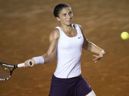 Sara Errani es subcampeona de Roland Garros del año pasado y campeona este año en Acapulco. ARCHIVO /