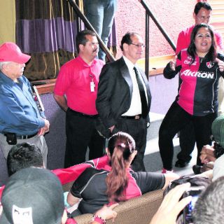 Explican situación a la afición del Atlas