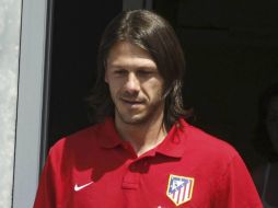 Martín jugará la próxima Champions League con los colores del 'Atleti'. EFE /