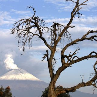 Actividad estable en el volcán Popocatépetl: Segob
