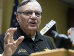 En la amenaza se afirma que un cártel mexicano ofrece dos MDD por la muerte de Joe Arpaio. ARCHIVO /