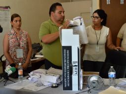 El PAN pide que se suba a la página el IEPCBC los resultados que se van obteniendo del cómputo. ARCHIVO /