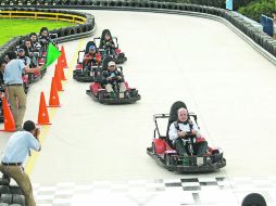 La pista de Go Karts en Selva Mágica abre un nuevo espacio en Guadalajara para sentir la adrenalina que el automovilismo puede generar EL INFORMADOR /