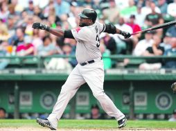 David Ortiz, de 37 años, es un ejemplo del profesionalismo entre los peloteros latinos en las Mayores. AFP /