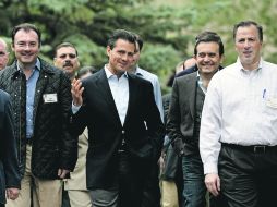 El Mandatario mexicano afirma que la economía nacional es la única que promueve cambios estructurales para detonar su desarrollo. EFE /