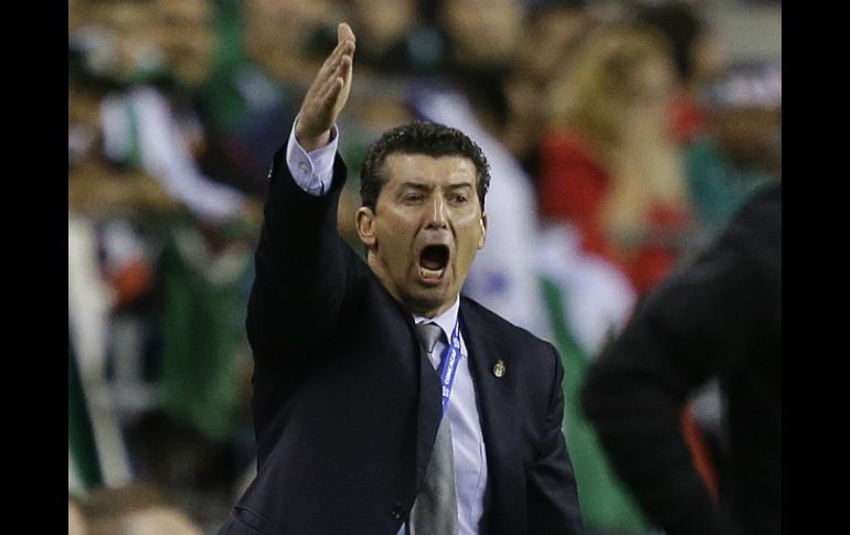 El técnico nacional ''calma las aguas'' tras el triunfo. AFP /