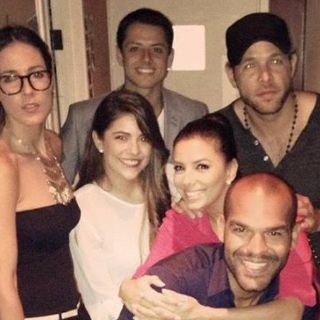 Eva Longoria presume foto con ''Chicharito''