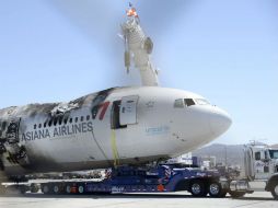 Actualmente 16 personas están ingresadas en diferentes hospitales de San Francisco tras el accidente del Boeing 777 de Asiana Airlines. EFE /