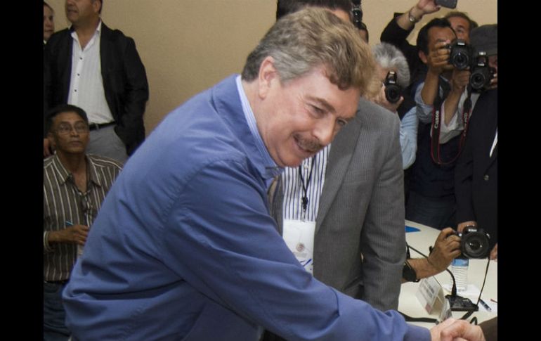 El candidato panista precisó que el estado entrará en un nuevo proceso para la obtención de fondos federales. ARCHIVO /