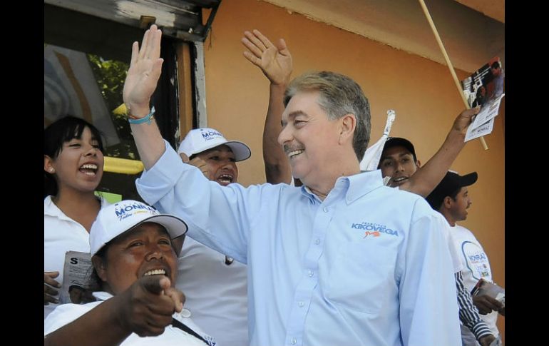 Francisco Vega tiene una diferencia a favor de 24 mil 963 votos. ARCHIVO /