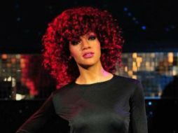 La estatua muestra el look que la cantante utilizó en su gira mundial 2013. ESPECIAL /