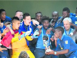 ¡Oh la lá!. Los franceses le hacen un recibimiento con asombro a la copa que faltaba en su palmarés. AP /