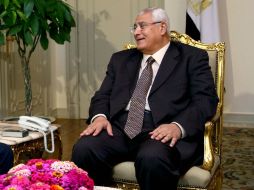 El Gobierno de transición es encabezado por Adli Mansur, jefe de Estado interino. AP /