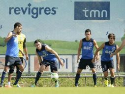 Los seleccionados tricolores están integrados por completo a los trabajos de su nuevo equipo. ESPECIAL /