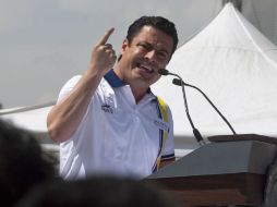 Jorge Aristóteles Sandoval menciona que propondrán la creación de un fondo para desastres ambientales. ARCHIVO /