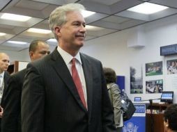 Bill Burns hará hincapié en la necesidad de que Egipto retorne a un Gobierno civil elegido democráticamente. ARCHIVO /