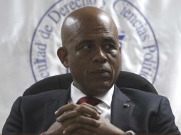Familiares de Martelly llevaban un proceso en contra ante el juez por una acusación de malversación de fondos. ARCHIVO /