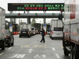 El 9 de abril, el complejo de Kaesong fue cerrado por Pyongyang en plena tensión entre las dos Coreas. AP /