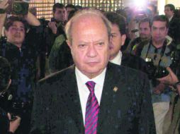 El líder del sindicato de los petroleros, Carlos Romero Deschamps, es señalado de actos de corrupción, pero aún no hay denuncias. NTX /