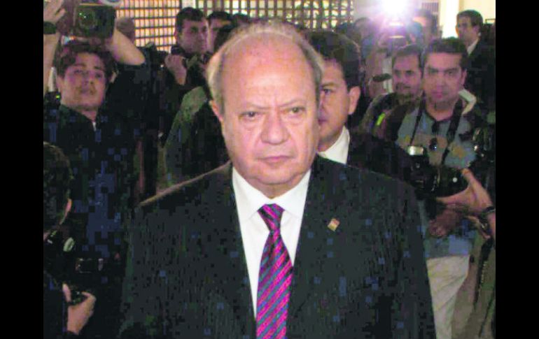 El líder del sindicato de los petroleros, Carlos Romero Deschamps, es señalado de actos de corrupción, pero aún no hay denuncias. NTX /