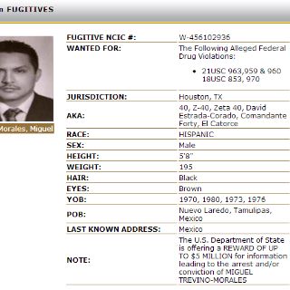 Reportan detención del ''Z-40''