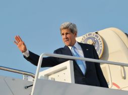 John Kerry ha convertido la paz en Medio Oriente en una de sus prioridades. AFP /