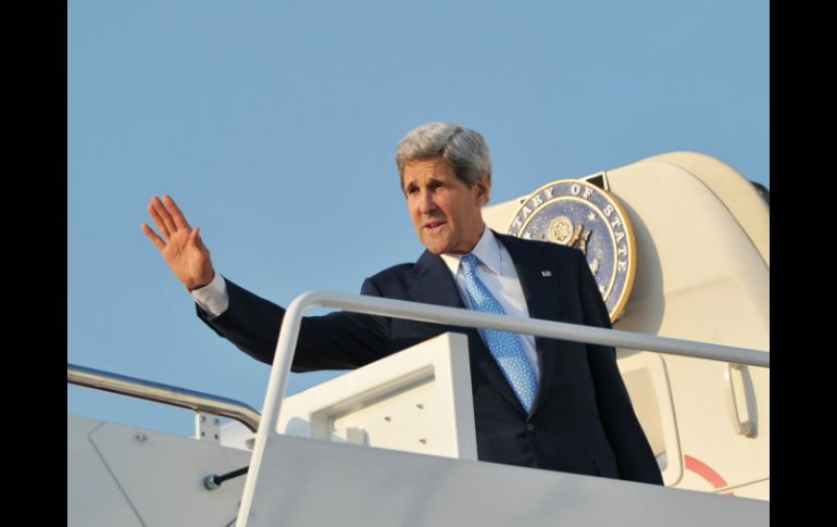 John Kerry ha convertido la paz en Medio Oriente en una de sus prioridades. AFP /