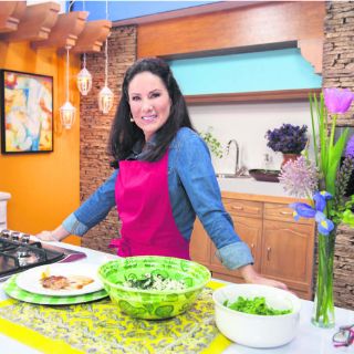 Gloria Calzada disfruta ''El buen vivir''